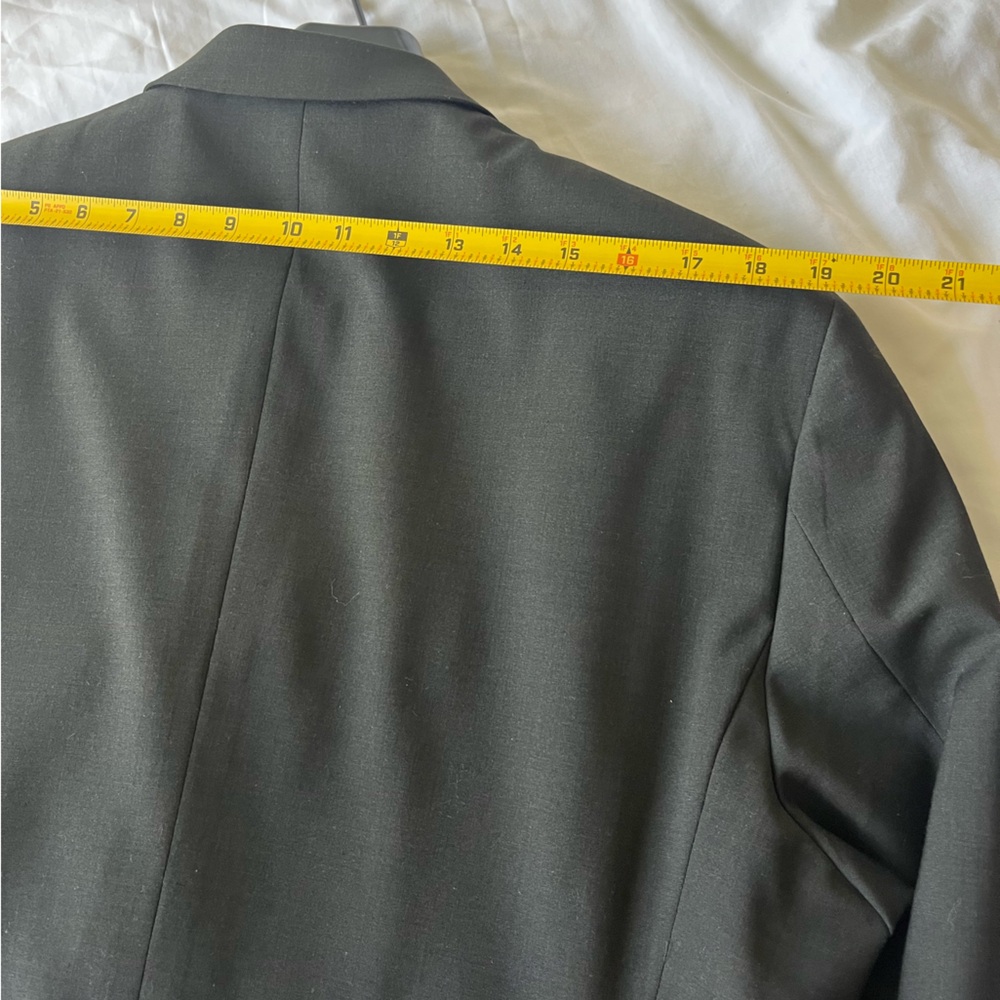 Express Suit Charcoal/Dark Green 44r 33x32 - Picture 6 of 16